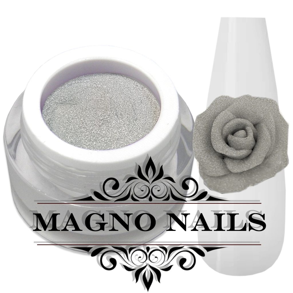 UV Gel - 1804 - 4D Plasteline - Silver Farbgel Nägel Nagelgel Colorgel Nails